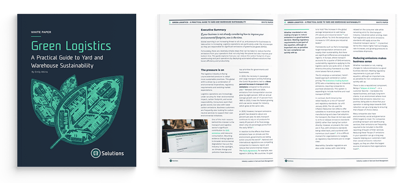 Green Logistics White Paper Inside