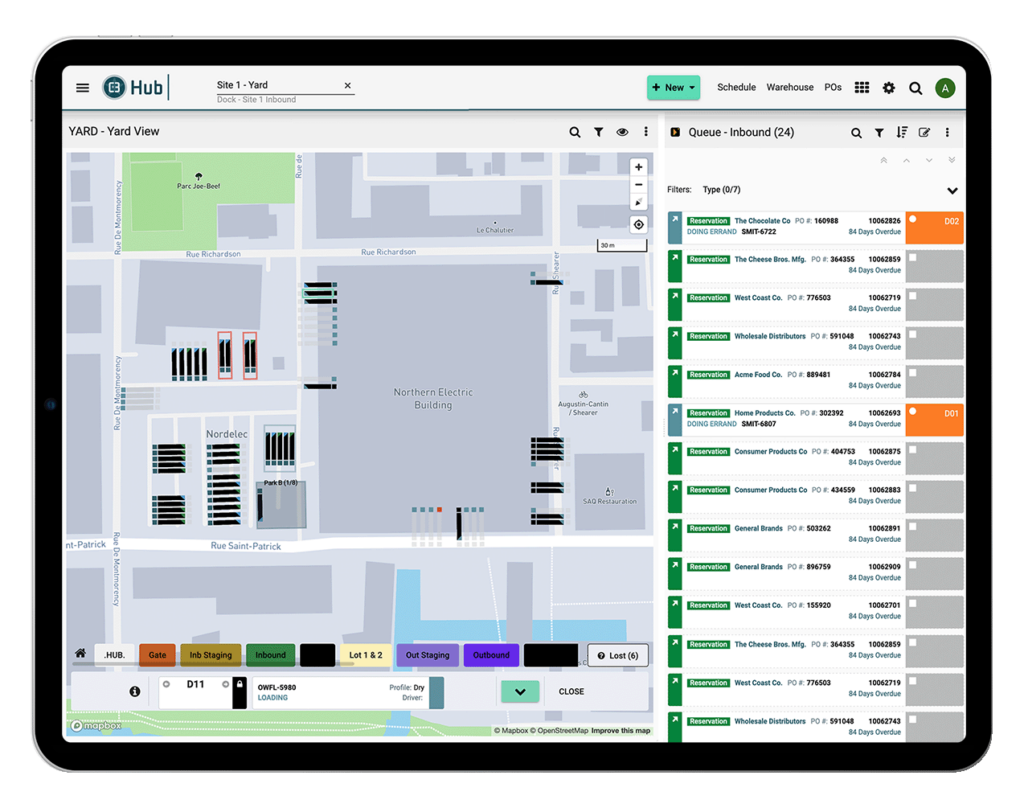How Advanced YMS Enhances Trailer Tracking
